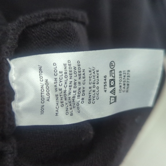 Ann Taylor Black Knit Cardigan - Small Good Condition - Picture 5 of 5